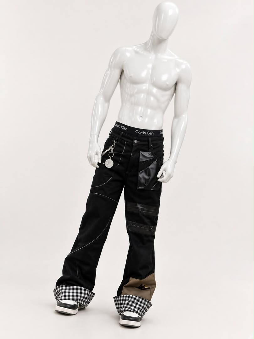 SAVOCT-01 styled on a white mannequin